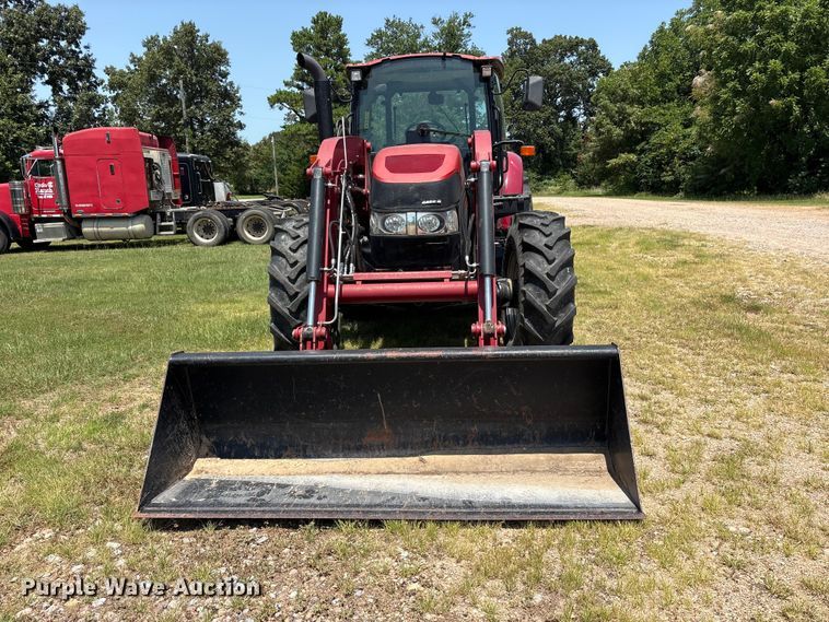 image for item ET0101 2019 Case IH Farmall 120C MFWD tractor