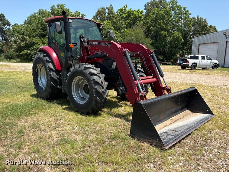 image for item ET0101 2019 Case IH Farmall 120C MFWD tractor