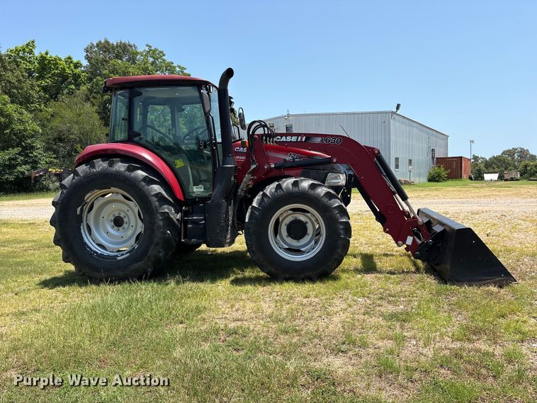 image for item ET0101 2019 Case IH Farmall 120C MFWD tractor