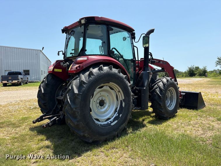 image for item ET0101 2019 Case IH Farmall 120C MFWD tractor