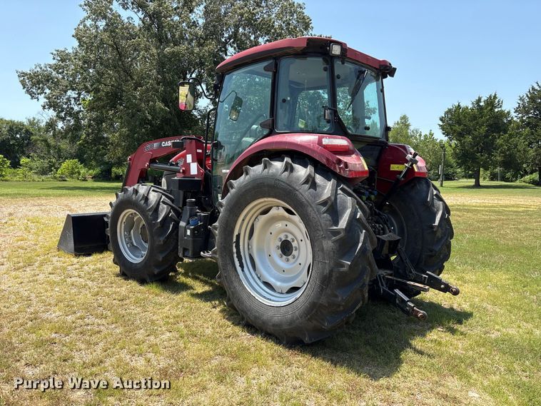 image for item ET0101 2019 Case IH Farmall 120C MFWD tractor