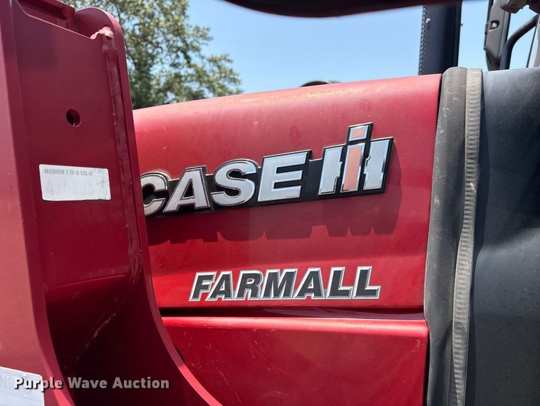 image for item ET0101 2019 Case IH Farmall 120C MFWD tractor