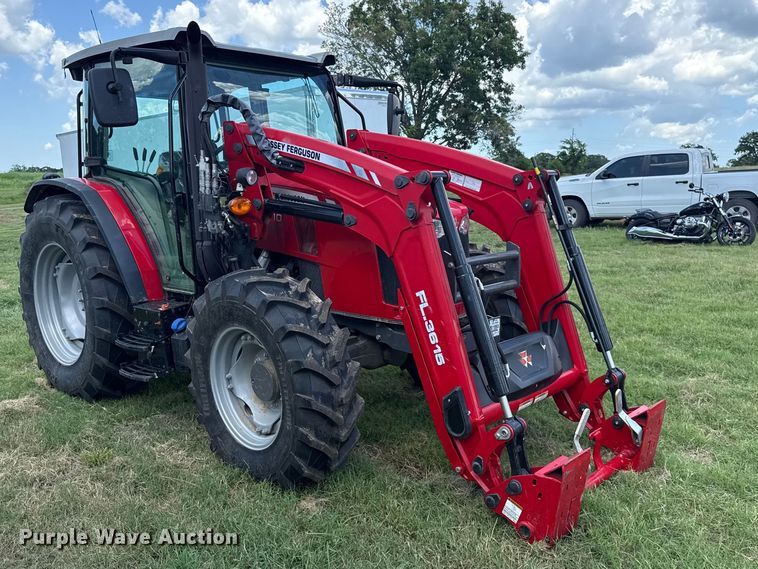 image for item ET6466 2024 Massey Ferguson MF4710 MFWD tractor