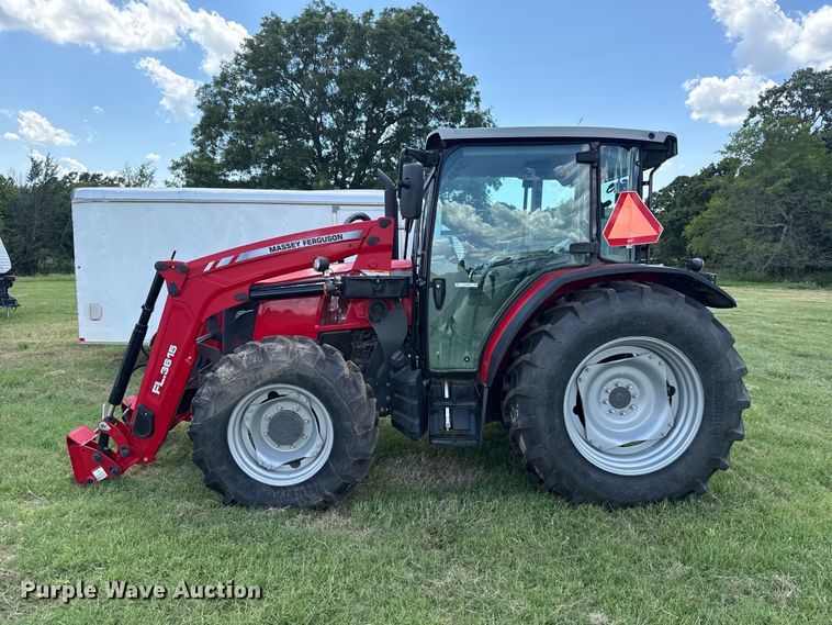 image for item ET6466 2024 Massey Ferguson MF4710 MFWD tractor