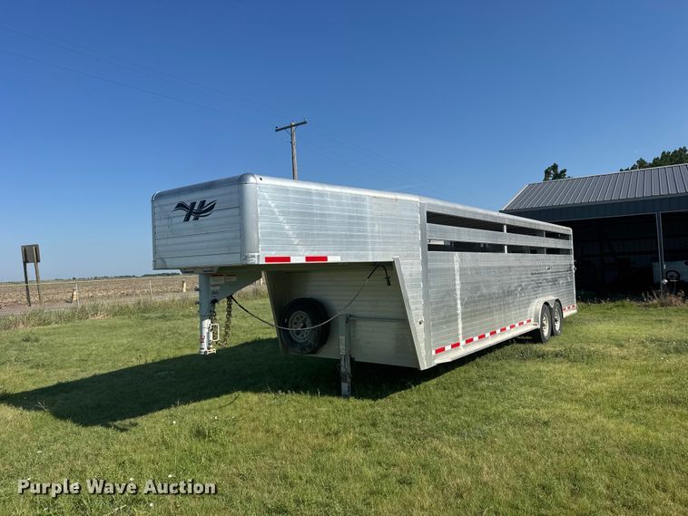 image for item EW4961 2022 Hillsboro Industries Hillsboro Industries livestock trailer
