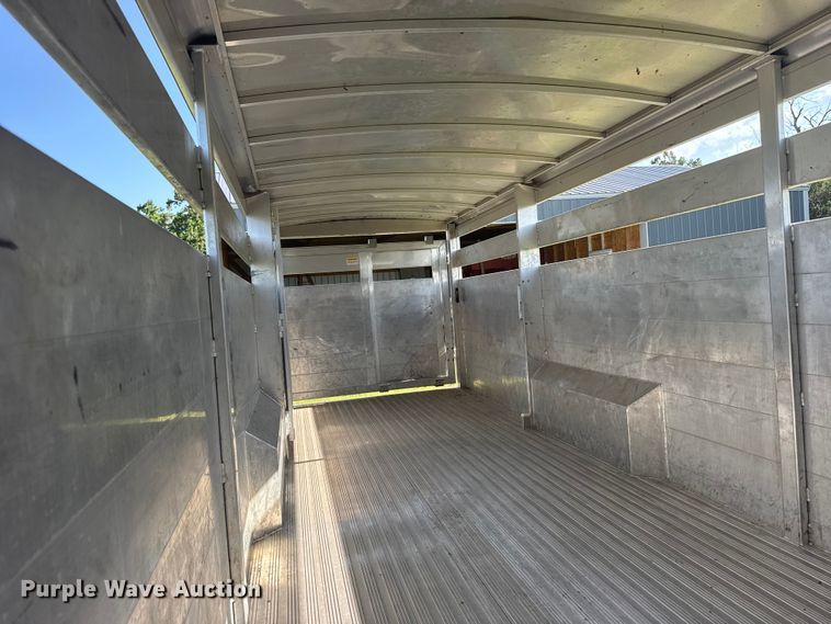 image for item EW4961 2022 Hillsboro Industries Hillsboro Industries livestock trailer