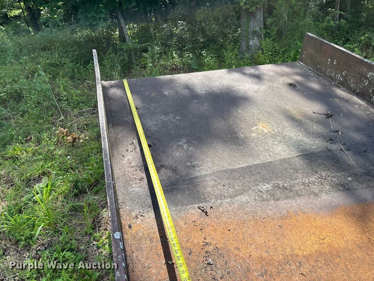 image for item FC1870 Shop built utility trailer