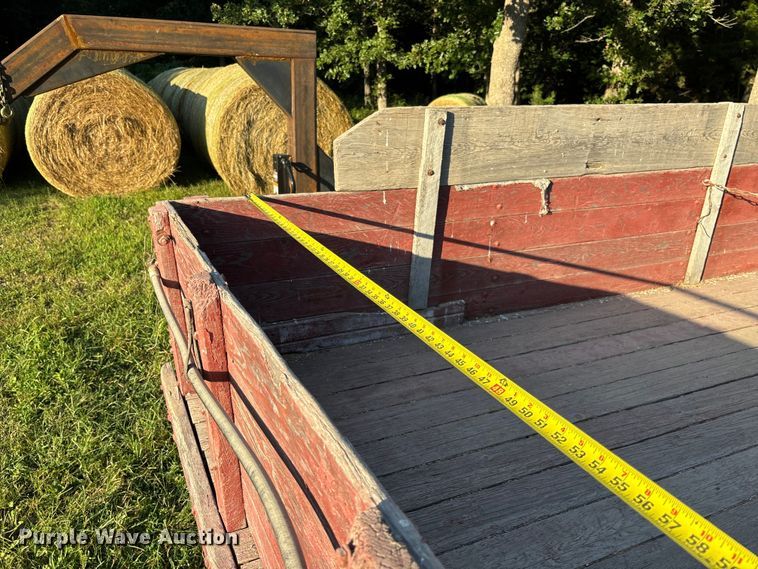 image for item FC1884 John Deere dump wagon