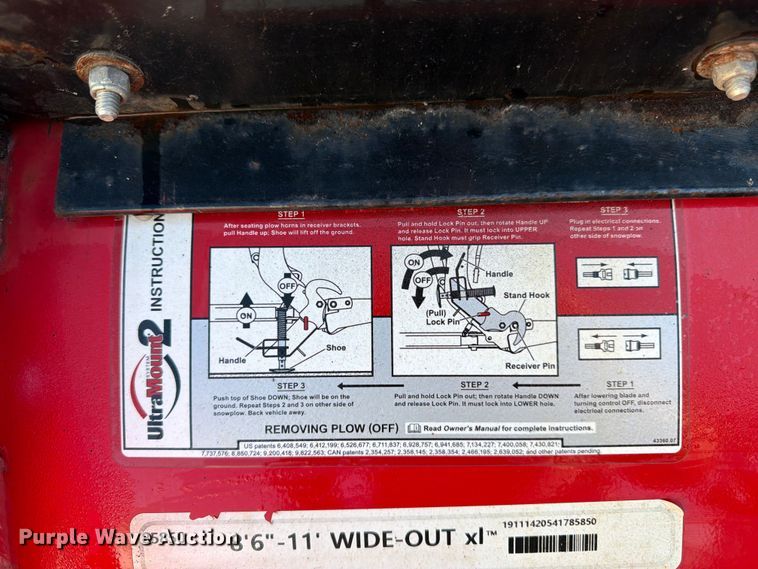 image for item FK3137 Western Ultra Finish snow plow