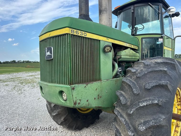image for item MZ9700 1975 John Deere 8630 4WD tractor
