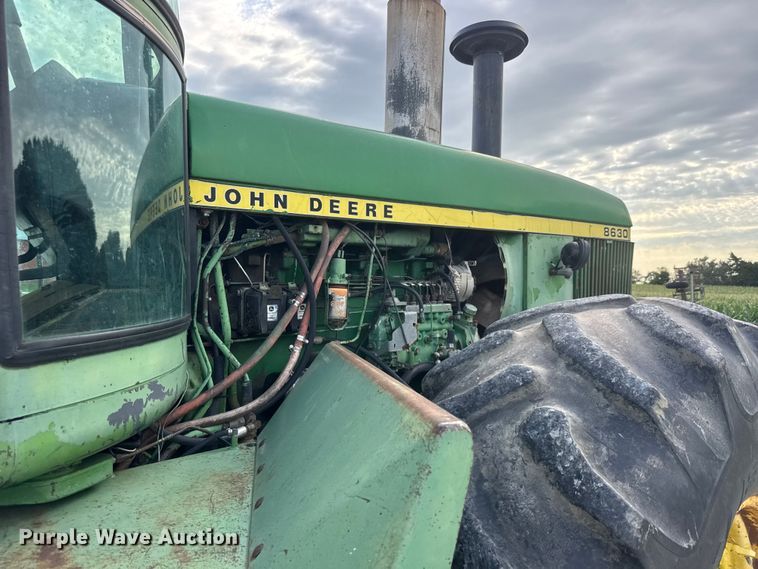 image for item MZ9700 1975 John Deere 8630 4WD tractor