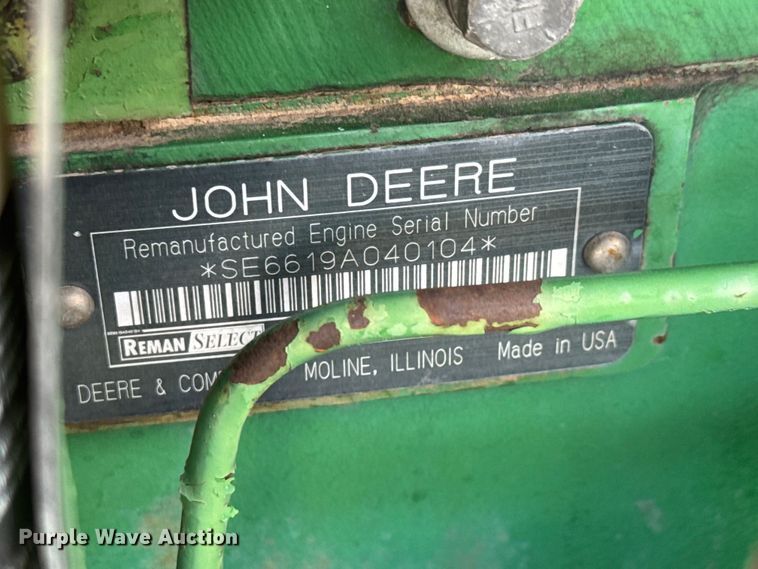 image for item MZ9700 1975 John Deere 8630 4WD tractor