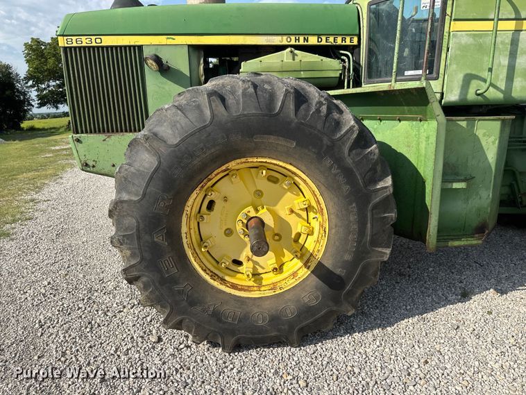 image for item MZ9700 1975 John Deere 8630 4WD tractor