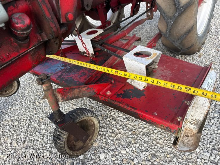 image for item MZ9701 1947 International Harvester Farmall Cub tractor