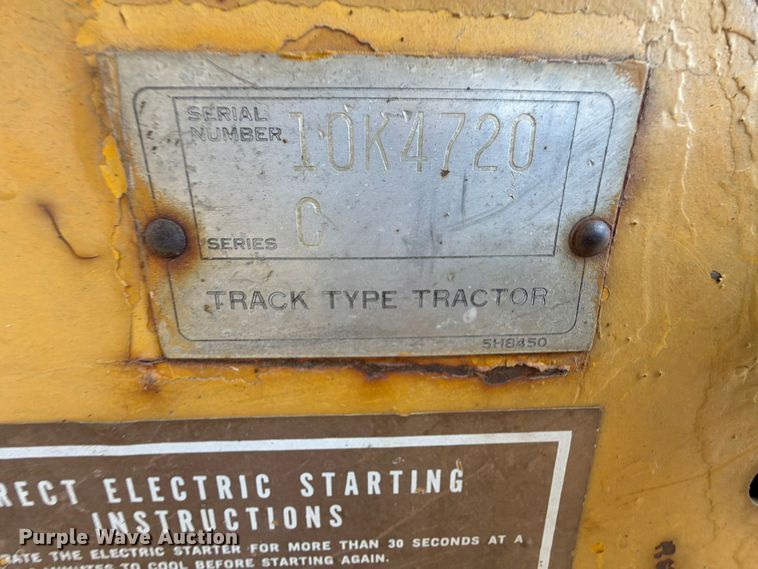 image for item NA9440 1970 Caterpillar D6C dozer