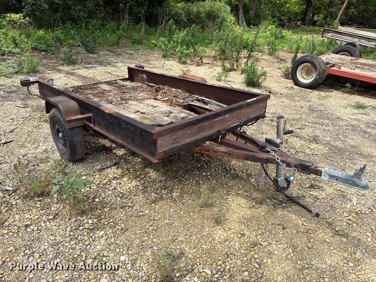 image for item NA9454 Shop Built utility trailer