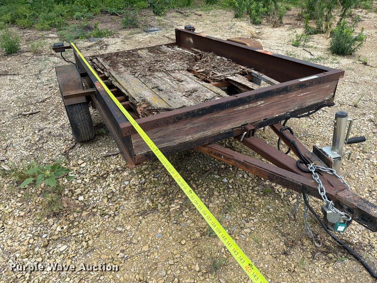 image for item NA9454 Shop Built utility trailer