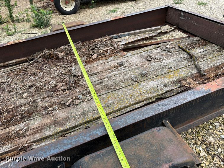 image for item NA9454 Shop Built utility trailer