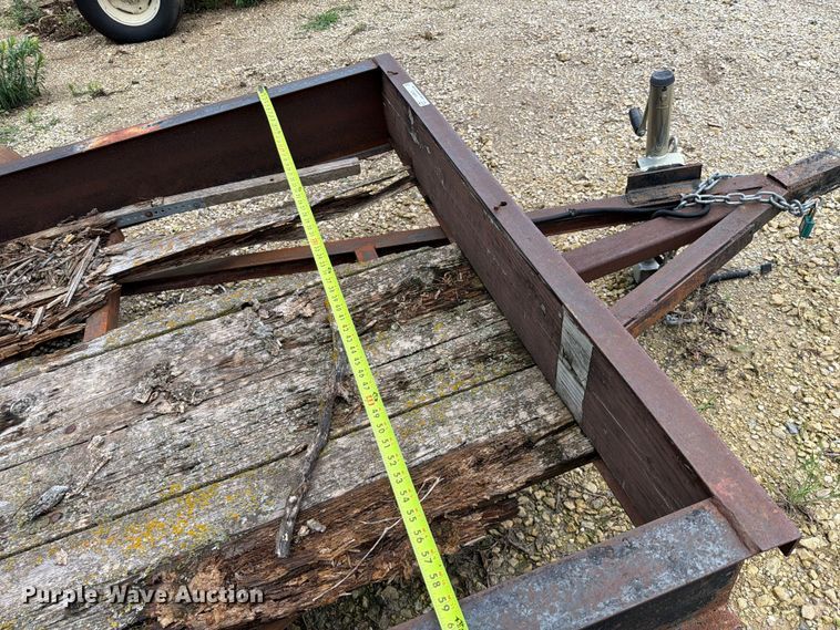 image for item NA9454 Shop Built utility trailer