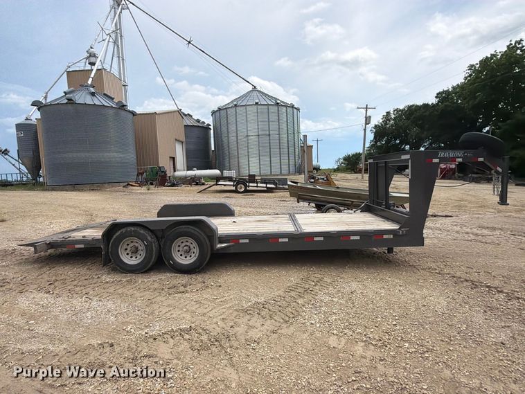 image for item NA9461 2021 TravAlong tilt deck equipment trailer