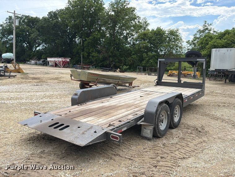 image for item NA9461 2021 TravAlong tilt deck equipment trailer