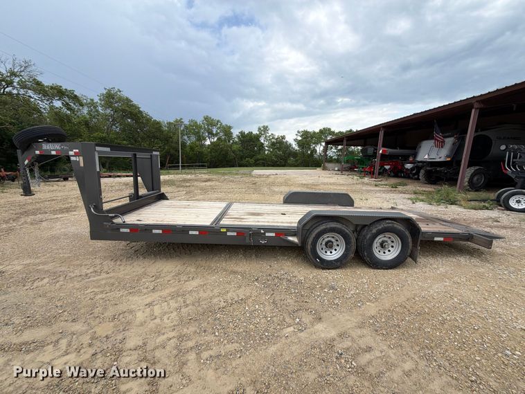 image for item NA9461 2021 TravAlong tilt deck equipment trailer