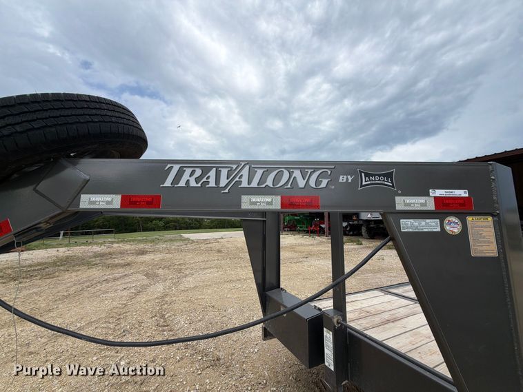 image for item NA9461 2021 TravAlong tilt deck equipment trailer