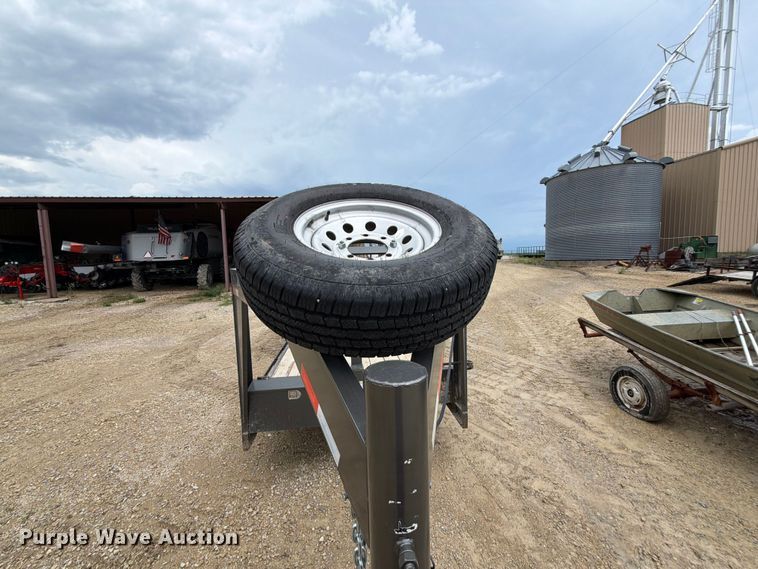 image for item NA9461 2021 TravAlong tilt deck equipment trailer