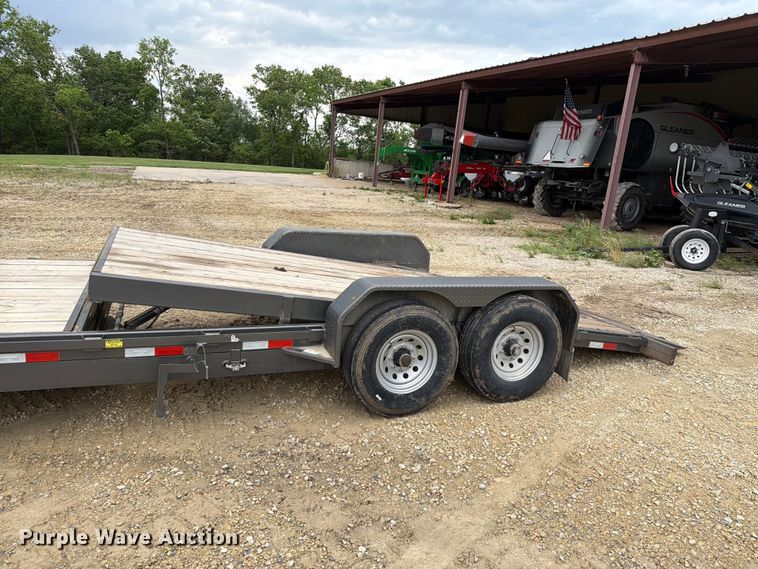 image for item NA9461 2021 TravAlong tilt deck equipment trailer