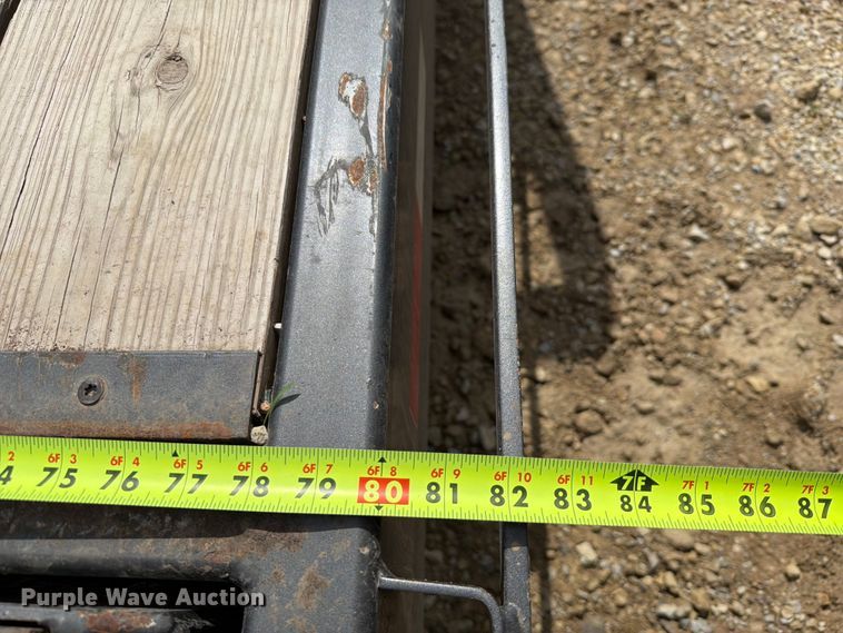 image for item NA9461 2021 TravAlong tilt deck equipment trailer