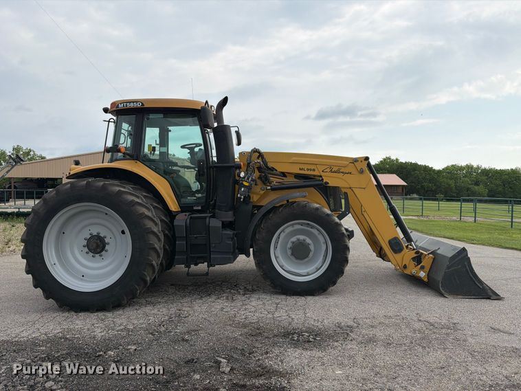 image for item NA9465 2012 Challenger MT585D MFWD tractor