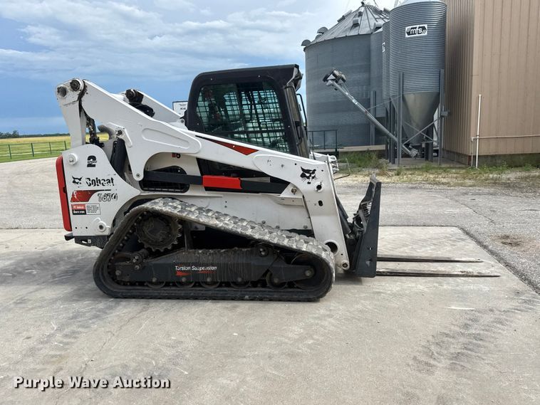 image for item NA9466 2021 Bobcat T870 tracked skid steer loader