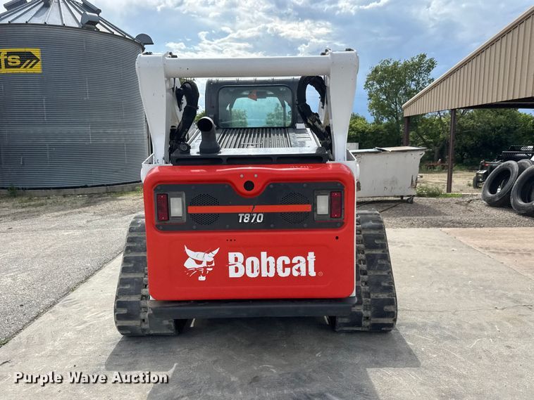 image for item NA9466 2021 Bobcat T870 tracked skid steer loader