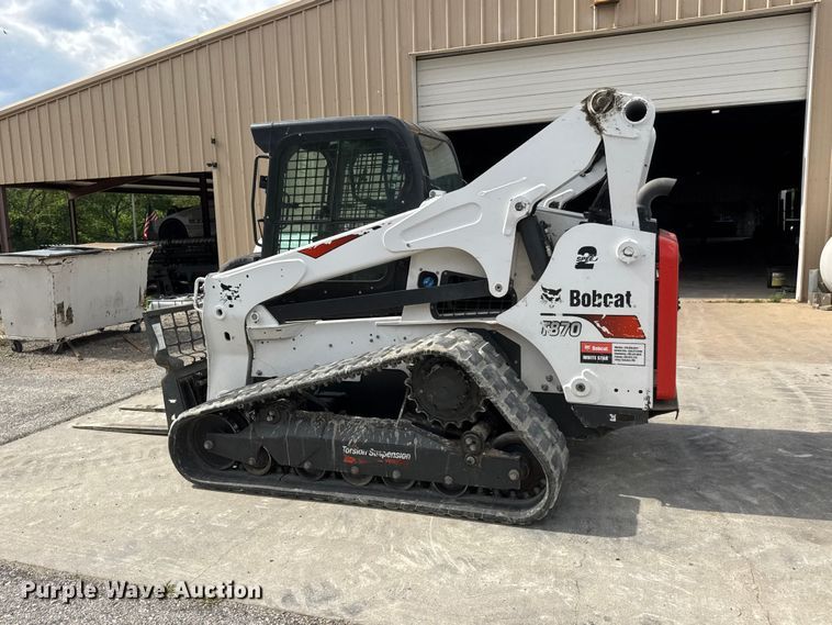 image for item NA9466 2021 Bobcat T870 tracked skid steer loader