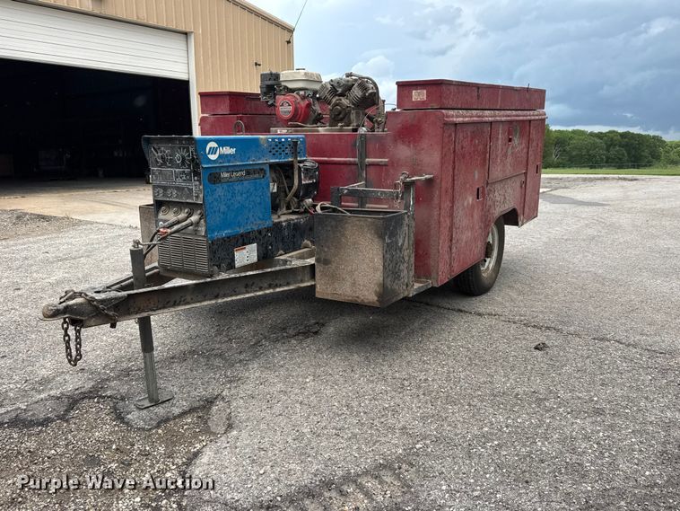 image for item NA9470 Shop built welding trailer