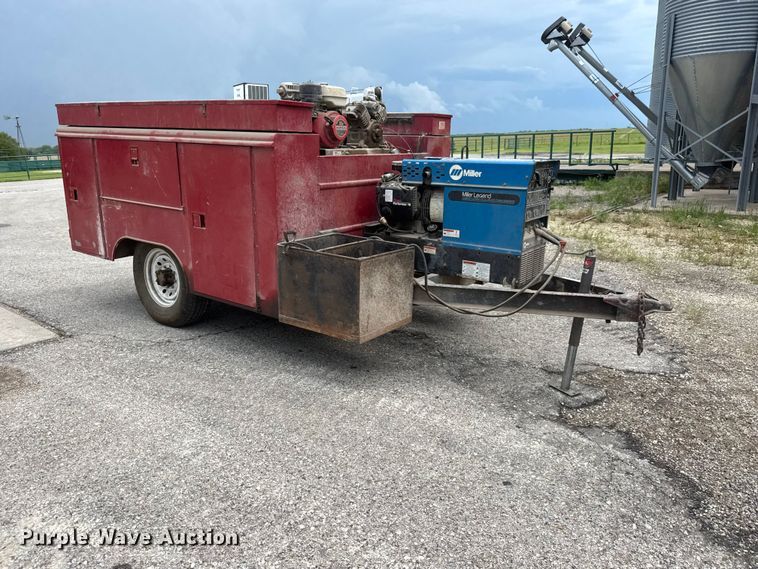 image for item NA9470 Shop built welding trailer