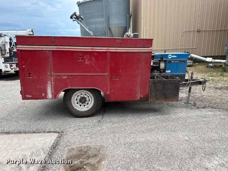 image for item NA9470 Shop built welding trailer