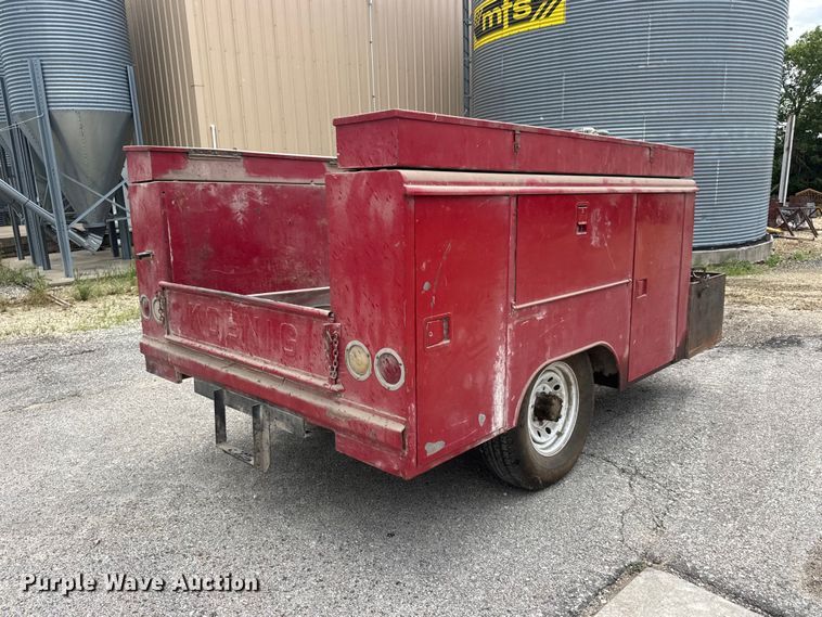 image for item NA9470 Shop built welding trailer