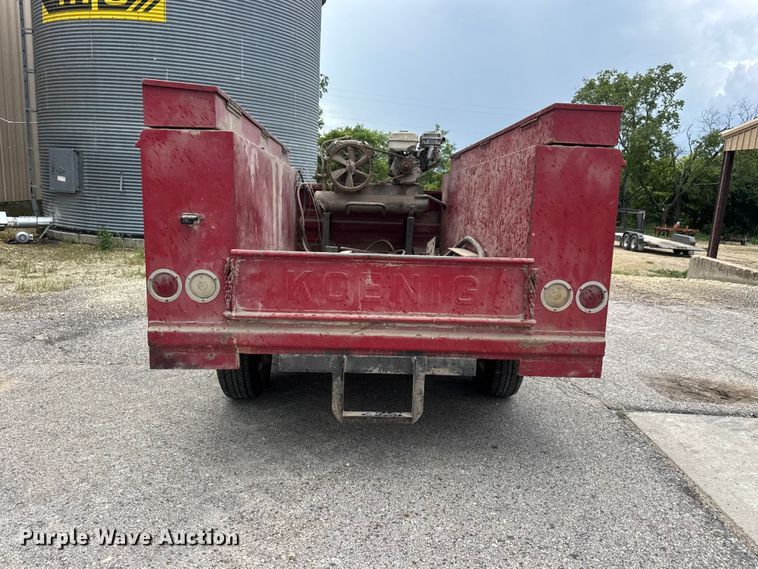 image for item NA9470 Shop built welding trailer