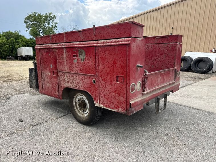 image for item NA9470 Shop built welding trailer