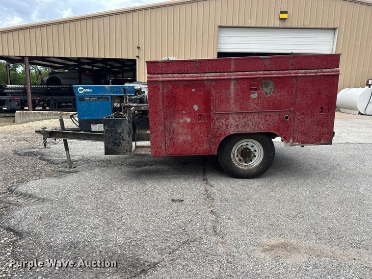 image for item NA9470 Shop built welding trailer