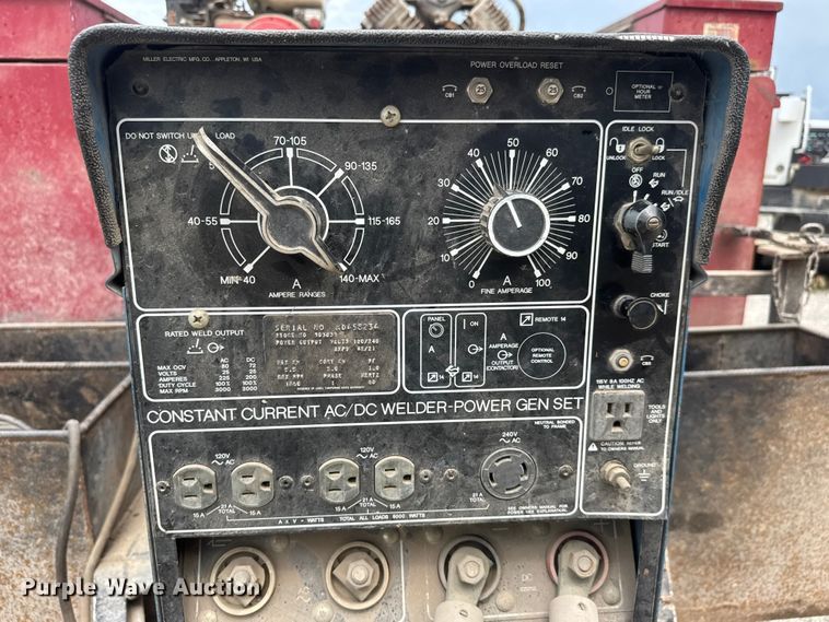 image for item NA9470 Shop built welding trailer