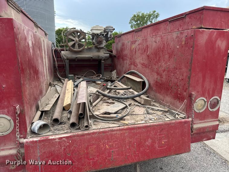 image for item NA9470 Shop built welding trailer