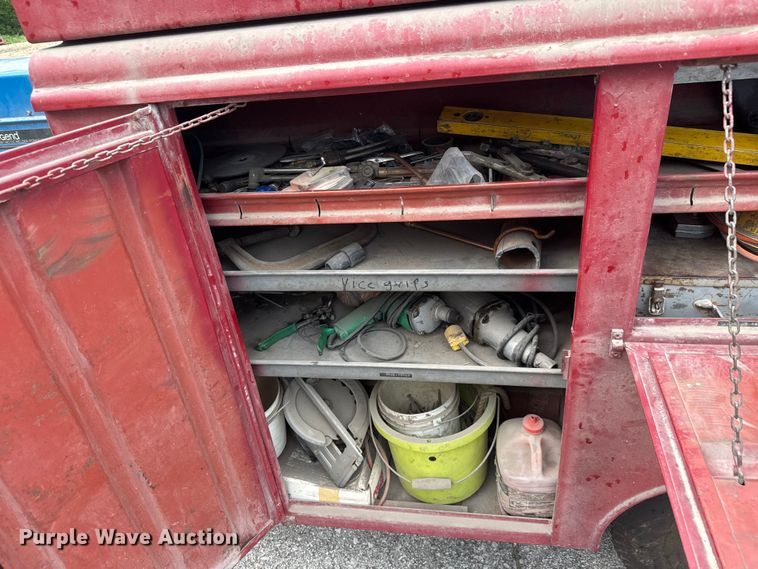 image for item NA9470 Shop built welding trailer