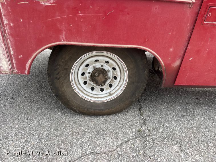 image for item NA9470 Shop built welding trailer