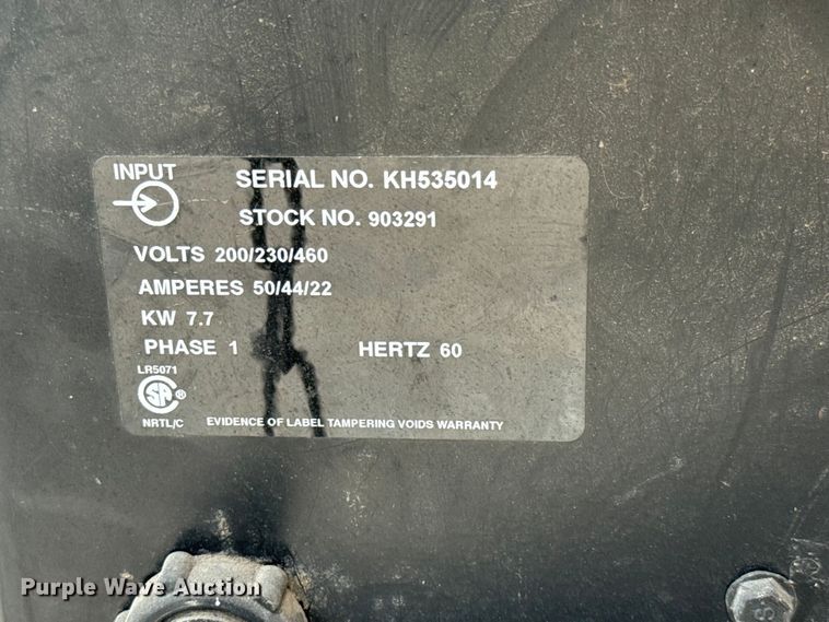 image for item NA9472 Miller Millermatic 250 welder