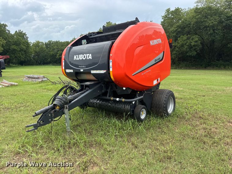 image for item NJ9212 2019 Kubota BV4180 round baler