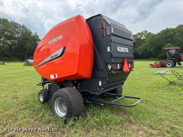 image for item NJ9212 2019 Kubota BV4180 round baler