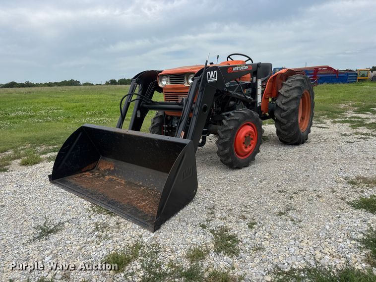 image for item NJ9217 Kubota L295DT MFWD tractor