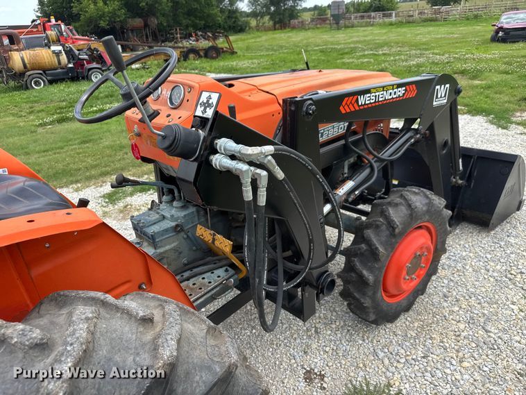 image for item NJ9217 Kubota L295DT MFWD tractor